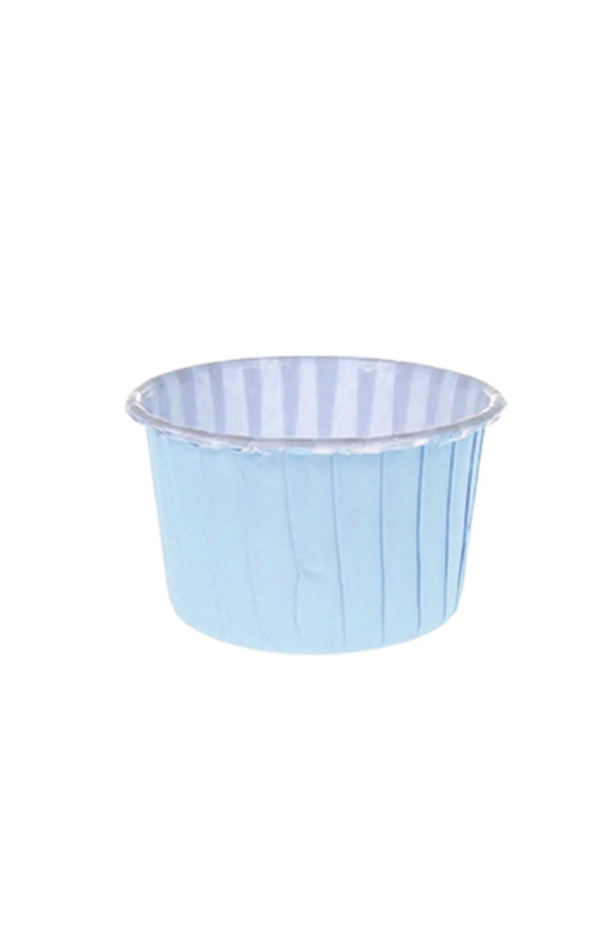 Roll-up Muffin Kek Kapsülü Açık Mavi 50 Adet