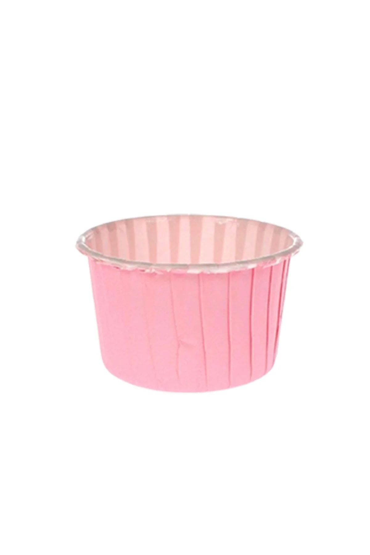 Roll-up Muffin Kek Kapsülü Açık Pembe 50 Adet