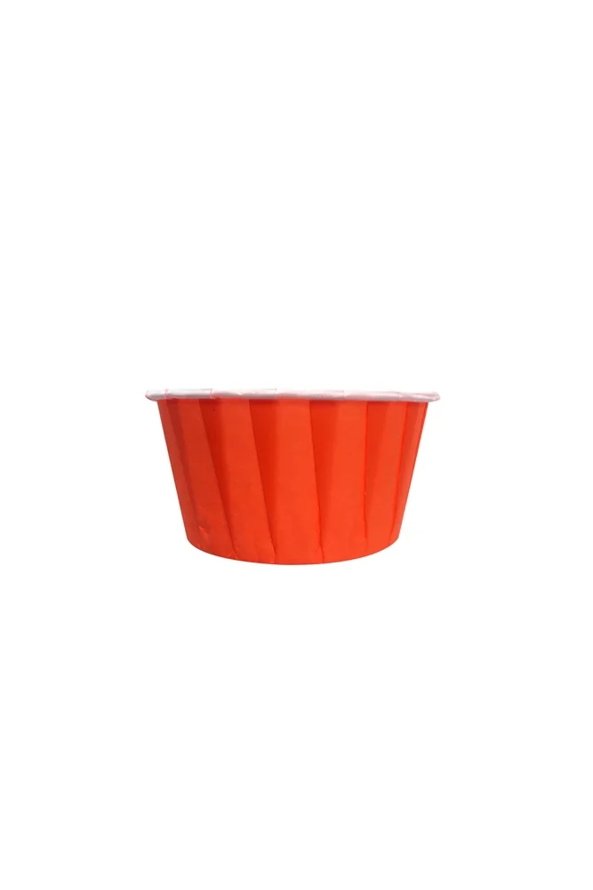 Roll-up Muffin Kek Kapsülü Kırmızı 50 Adet