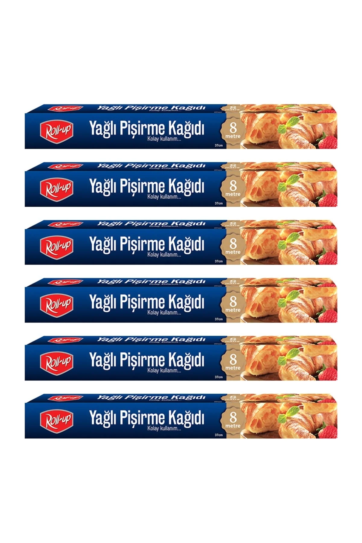 Roll-Up  Pişirme Kağıdı Seti 37cmx8m 6 Adet