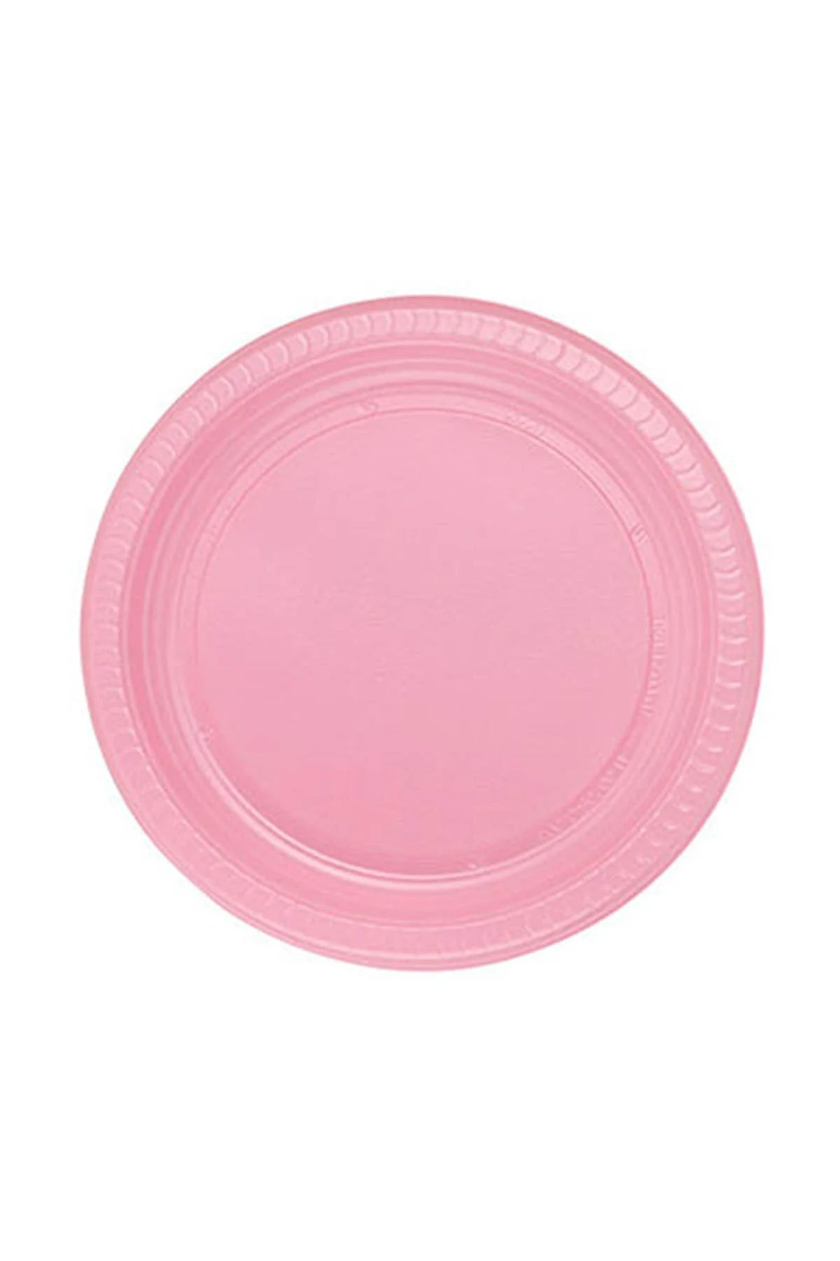 Roll-Up Plastik Tabak Pembe 22 cm 25 Adet