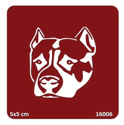 Sadık Köpek Geçici Dövme Şablonu