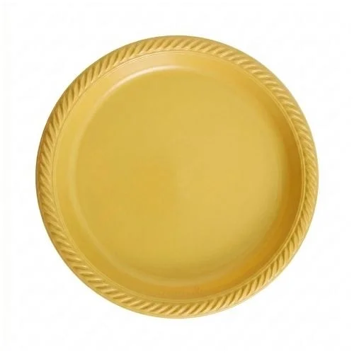 Sarı Plastik Tabak