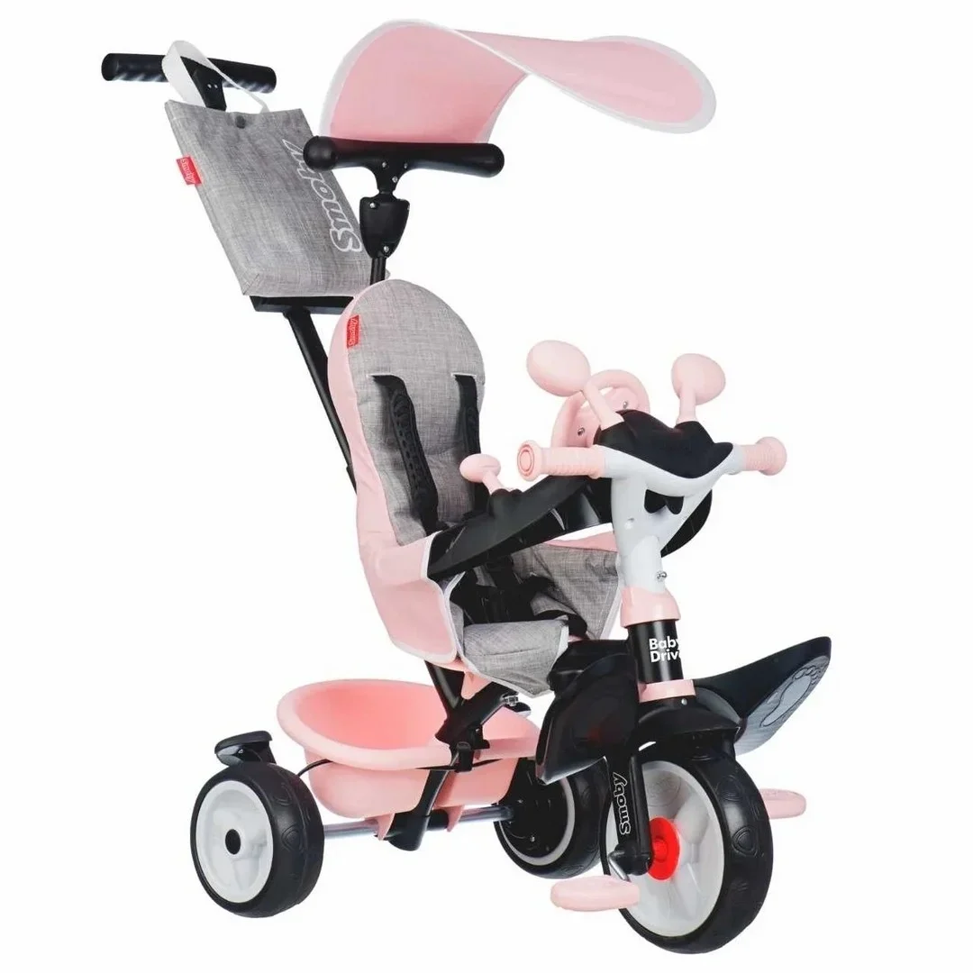 Smoby Baby Driver 3 Tekerlekli Bisiklet Pembe