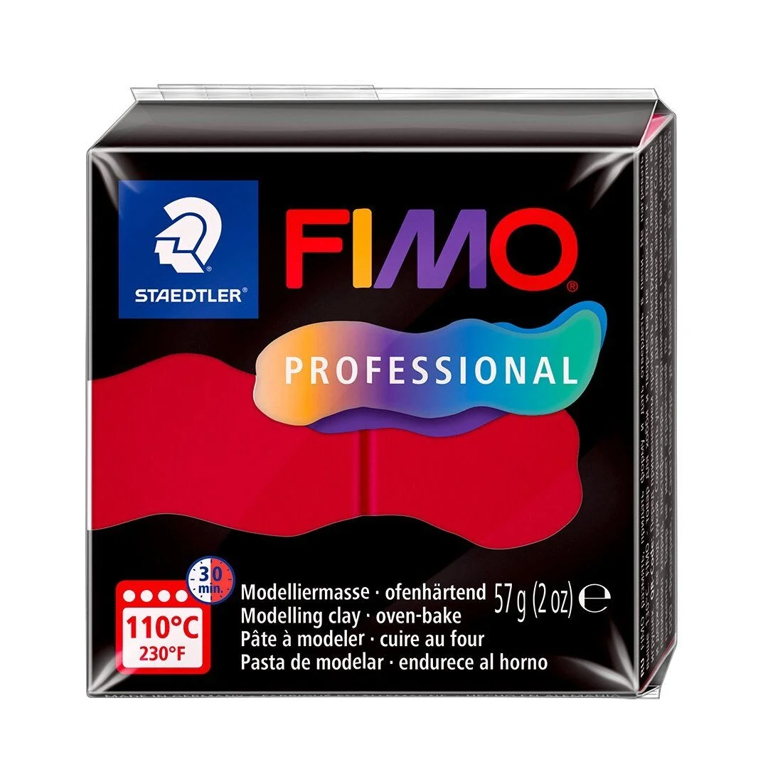 Staedtler Fimo Professional Polimer Kil 57 gr. 29 Carmine