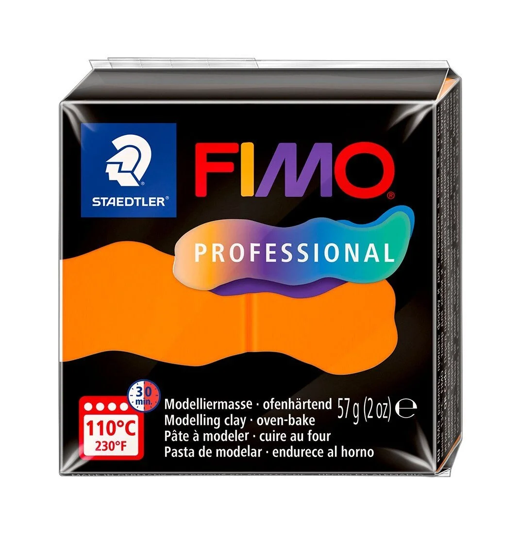 Staedtler Fimo Professional Polimer Kil 57 gr. 4 Turuncu