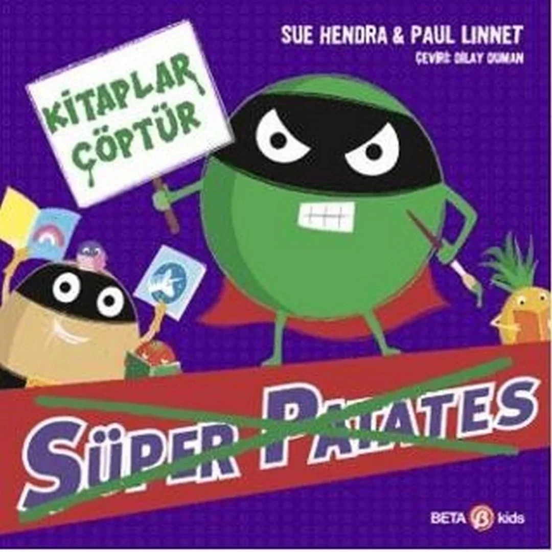 Süper Patates Kitaplar Çöptür