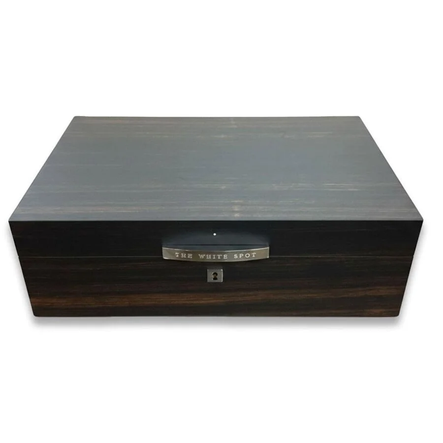 The White Spot Humidor Puro Kutusu Macassar 100's
