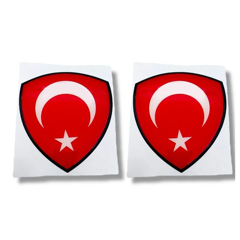 Üçgen Damla Bayrak Etiketi 2'li