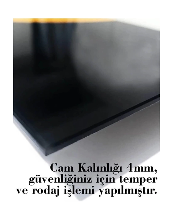 Afrikalı Kadın Cam Tablo