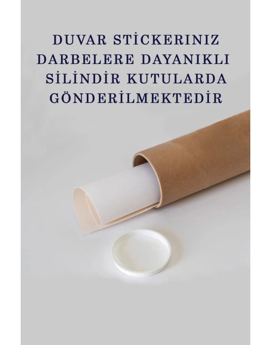 Ahşap Görünümlü Eğitici Detaylı Atlası Dünya Haritası Duvar Sticker -60x105-3842