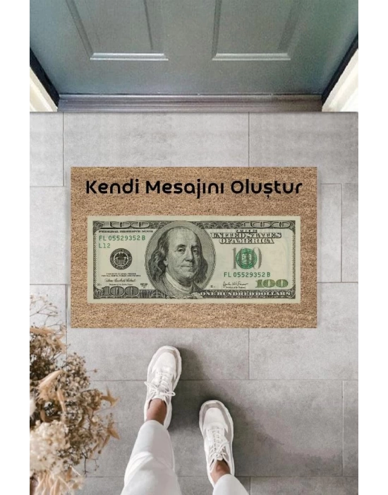 Dijital Baskı Kişiye Özel İç Kapı Dekorasyon Paspas  PS11231