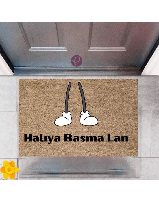 Kapı Önü Paspası Dekoratif Dijital Baskı Halıya Basma Lan P-2383