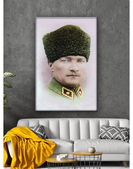 Led Işıklı Atatürk  Misafir Odası