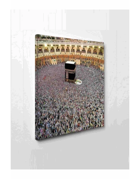 Led Işıklı Kabe (dini içerikli tablo)