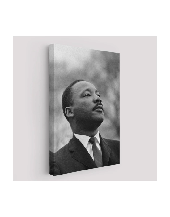 Martin Luther King Dekoratif Kanvas Duvar Tablosu-6374