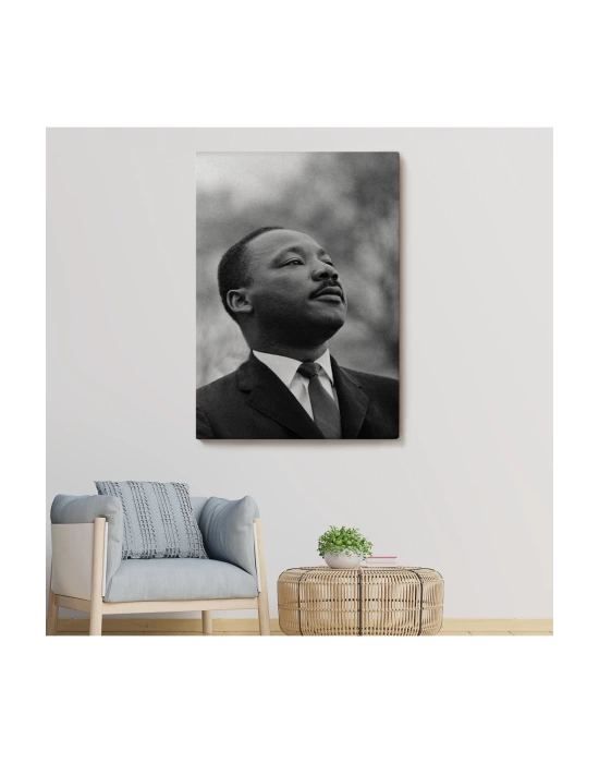 Martin Luther King Dekoratif Kanvas Duvar Tablosu-6374