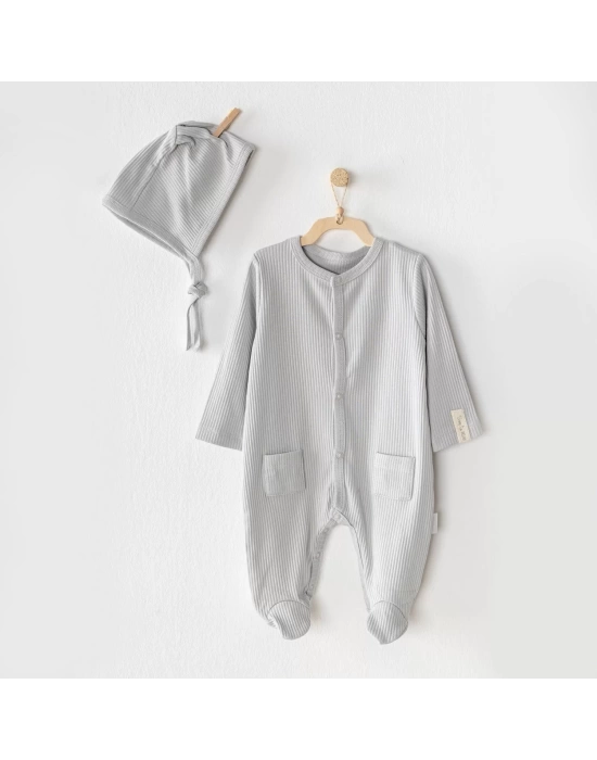 Modal Bebe Tulum Takım Grey