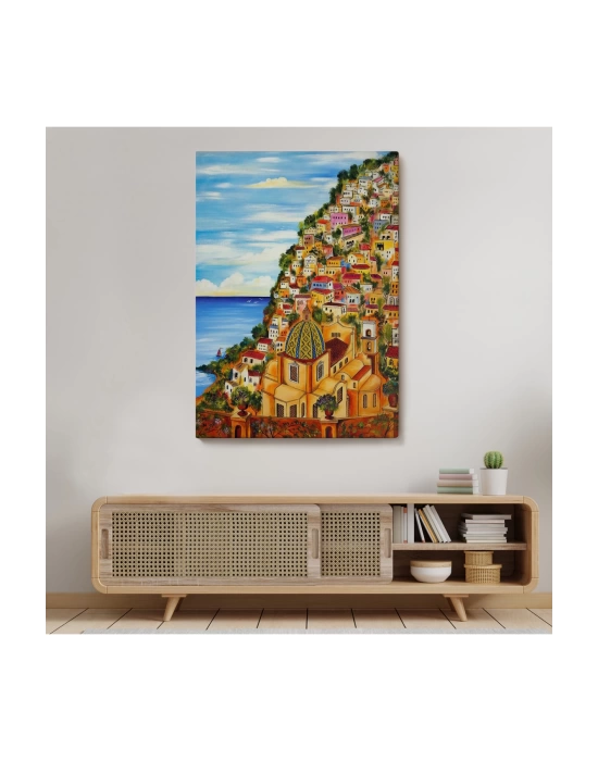 Roberto Gagliardinin Positano İsimli Tablosu-6328