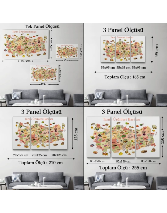 Tarım Ürünleri Yerli Malı Haftası Türkiye Haritası 1046