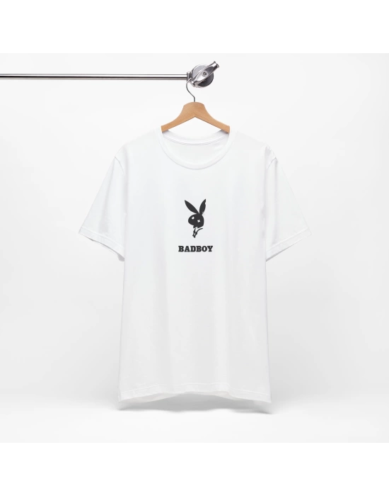 Unisex Badboy Baskılı Basic Tshirt