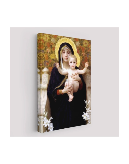 Zambak İle Bakire Tablosu - The Madonna of the Lilies-6479