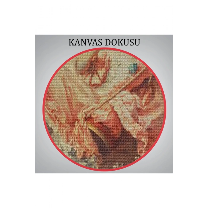 18.yy Salıncakta Sallanan Kadın Tablosu-6592