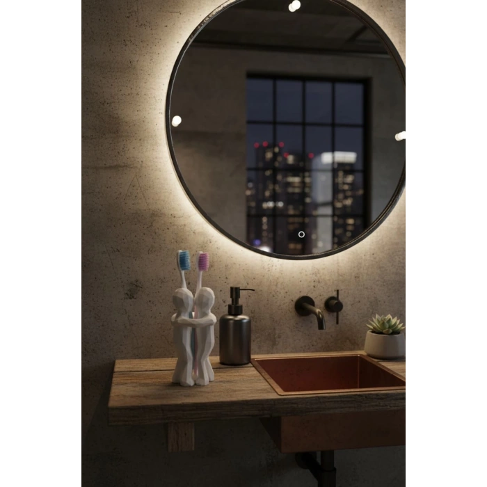 3D Dekoratif Sevgililer İçin Romantik Diş Fırçalığı 13 x 9 cm