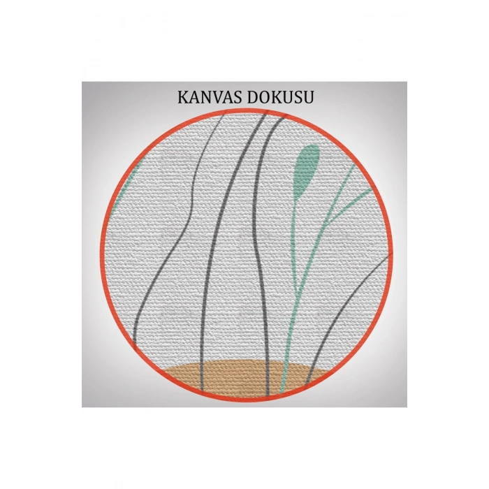 3’lü Tablo Botanik Bitkiler Koleksiyon Dekoratif Duvar Tablo Seti-BC-28