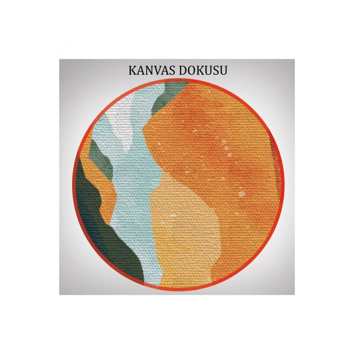 3’lü Tablo Estetik Manzaralar Suluboya Sanat Dekoratif Tablo Seti-AC-3