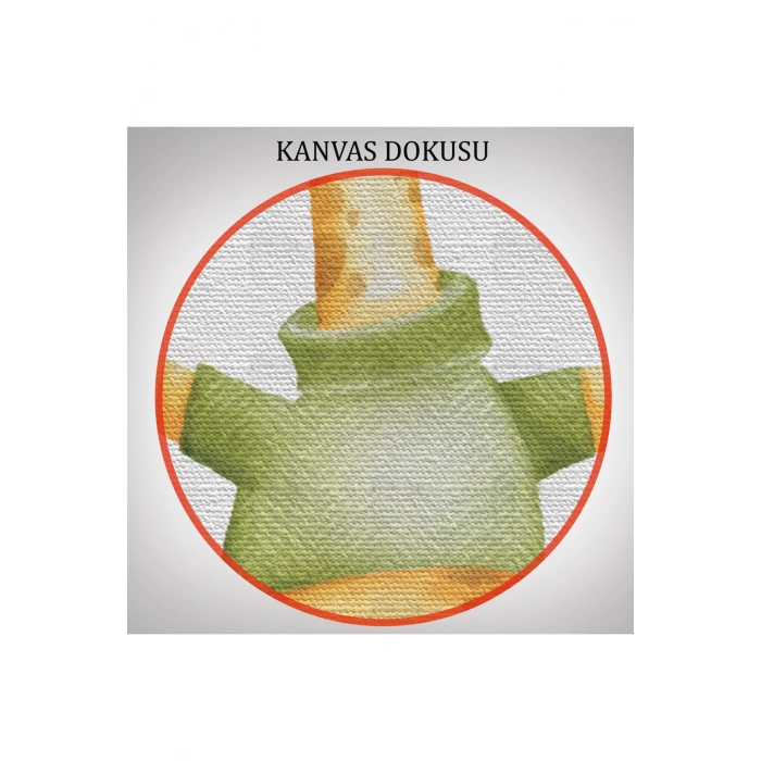 3’lü Tablo Şirin Hayvanlar Temalı Dekoratif Duvar Tablo Seti-CB-52