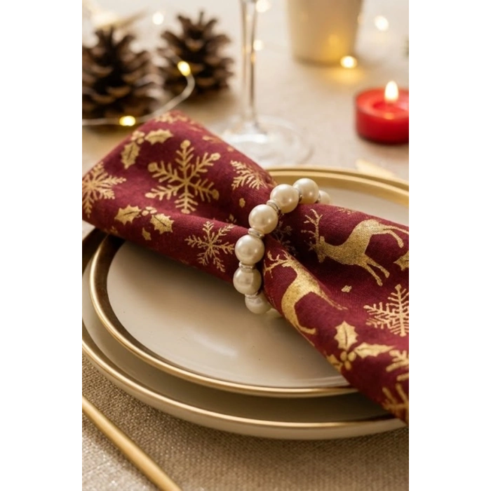 6 Adet Peçete Yüzüğü, Peçete Halkası