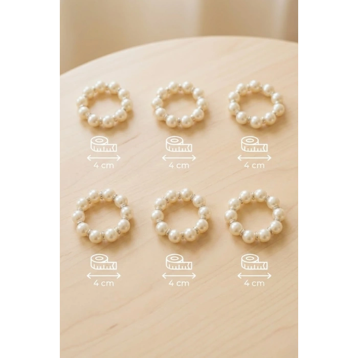 6 Adet Peçete Yüzüğü, Peçete Halkası