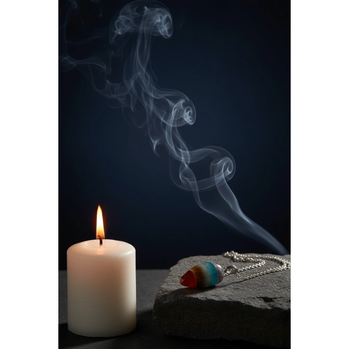 7 Çakra Doğal Taş Enerji Kolye