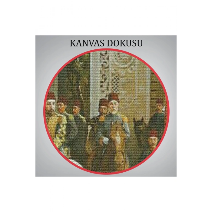 Abdülhamin Han Dolmabahçe Sarayı Tablosu-6557