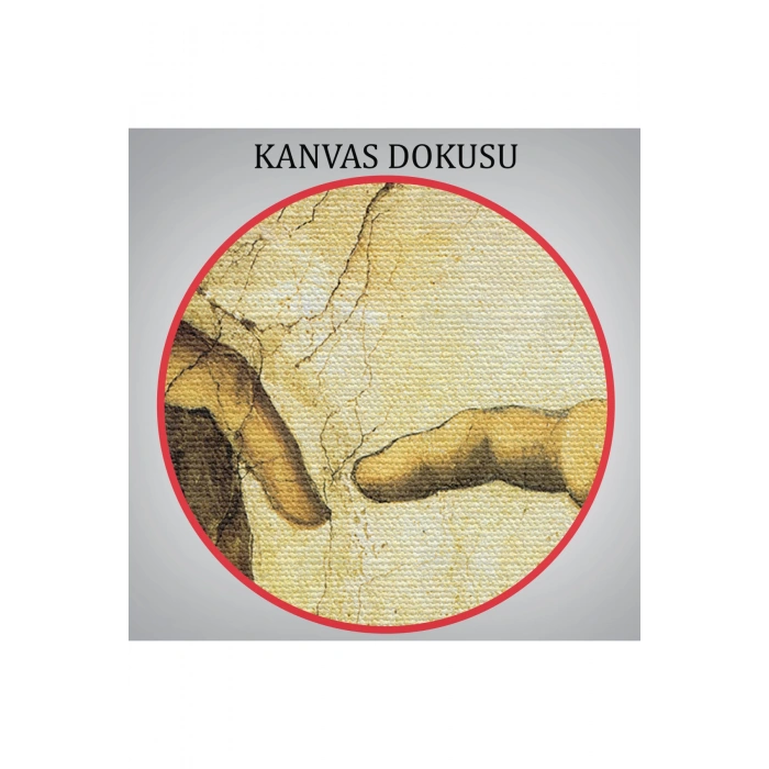 Ademin Yaratılışı Tablosu - The Creation of Adam-6596