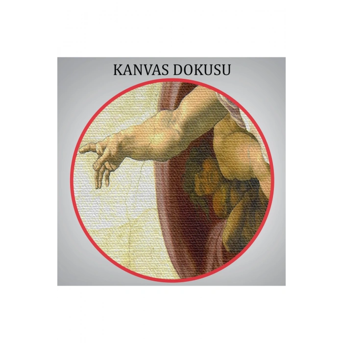 Ademin Yaratılışı Tablosu - The Creation of Adam-6631
