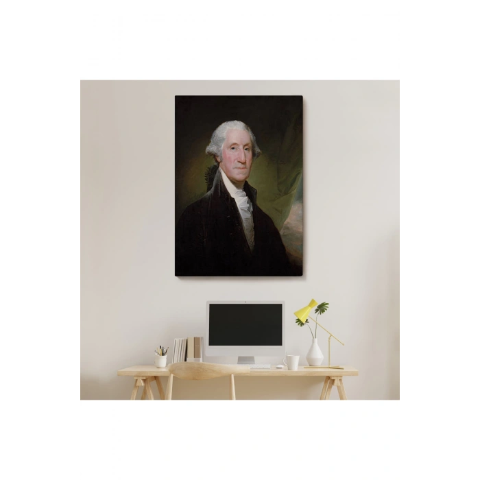 Amerika Birleşik Devletleri Kurucusu George Washington Duvar Tablosu-6411