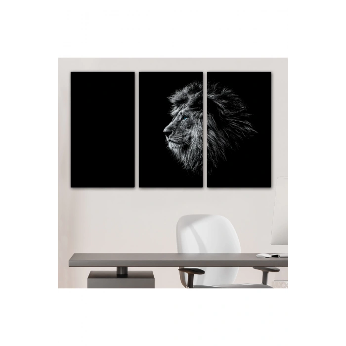 Aslan Dekoratif Kanvas Tablo 1153