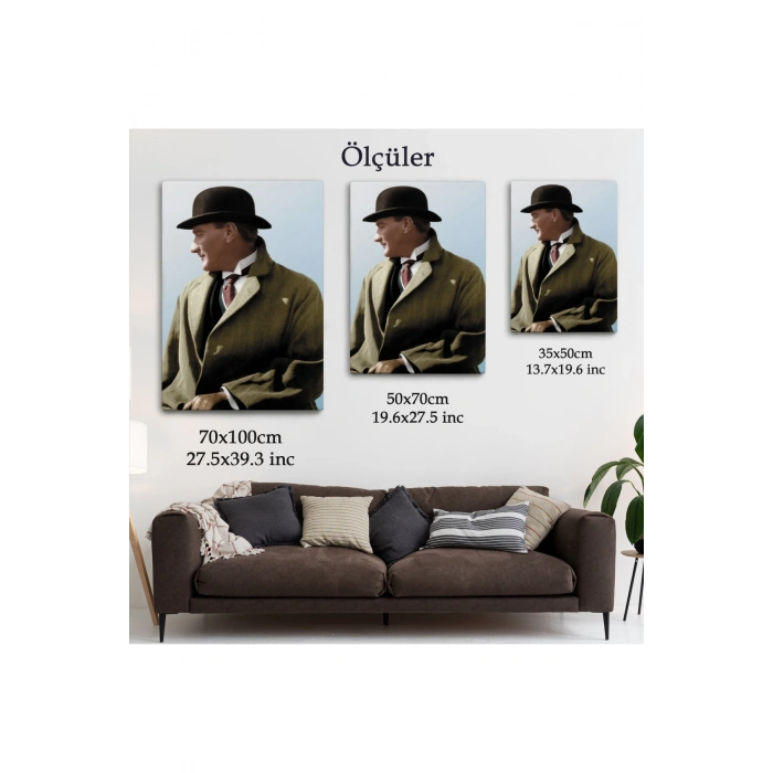 Atatürk Dekoratif Duvar Tablosu-6464