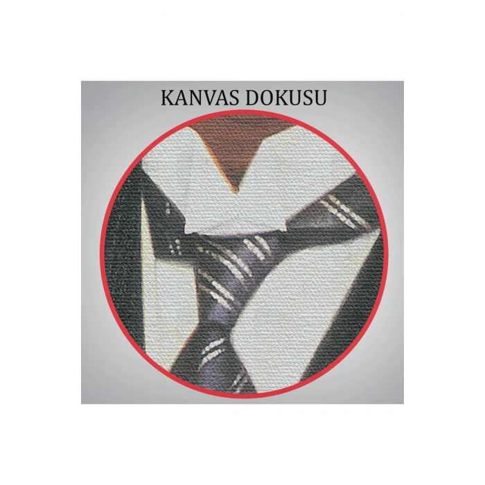 Atatürk Portre Tablosu Mustafa Kemal Atatürk Dikdörtgen Dekoratif Kanvas Tablo-CÖ-65