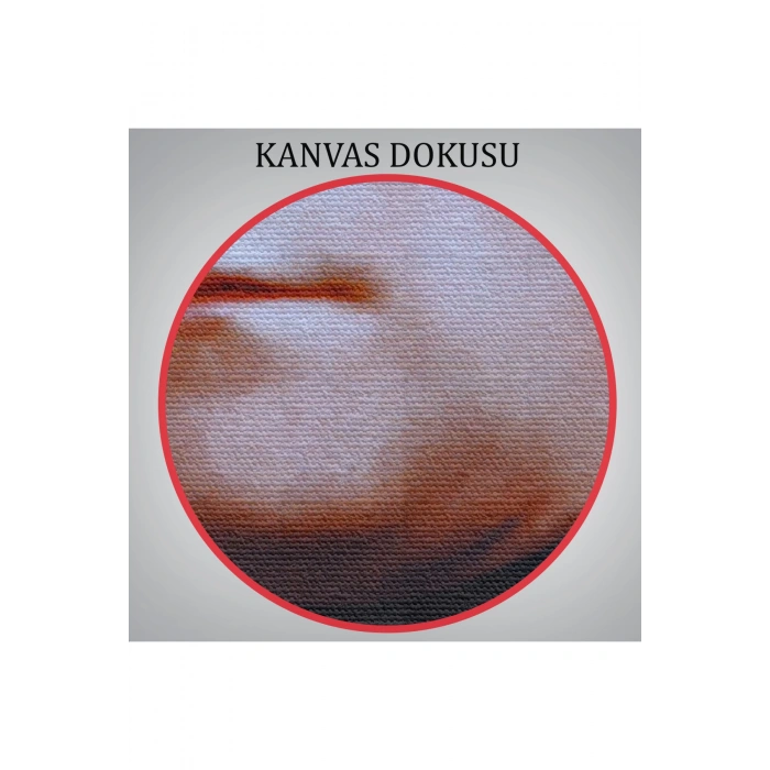 Atatürk Portre Tablosu Mustafa Kemal Atatürk Dikdörtgen Dekoratif Kanvas Tablo-CP-67