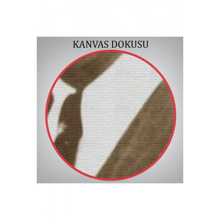 Atatürk Portre Tablosu Mustafa Kemal Atatürk Dikdörtgen Dekoratif Kanvas Tablo-FŞ-143