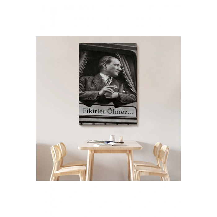 Atatürkün Doğu Ekspresinde Fotoğrafı Duvar Tablosu-6222