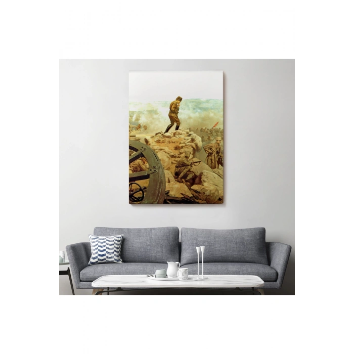 Atatürk ve Büyük Taarruz Duvar Tablusu-6463