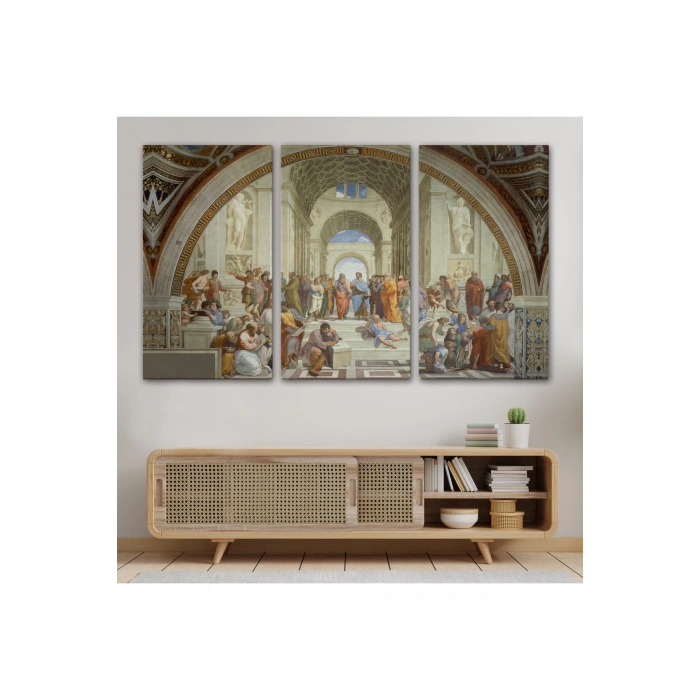 Atina Okulu Tablosu - Raffaello Sanzio-6642