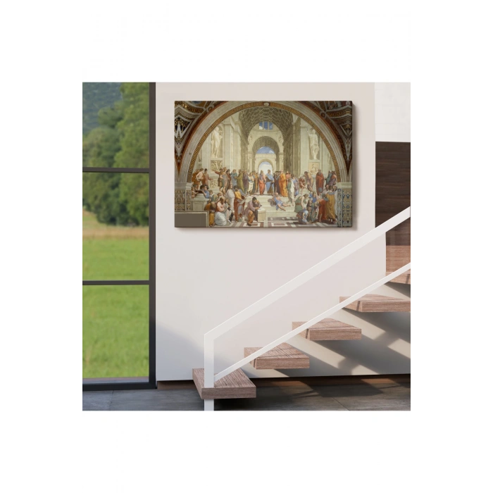 Atina Okulu Tablosu - Raffaello Sanzio-6642