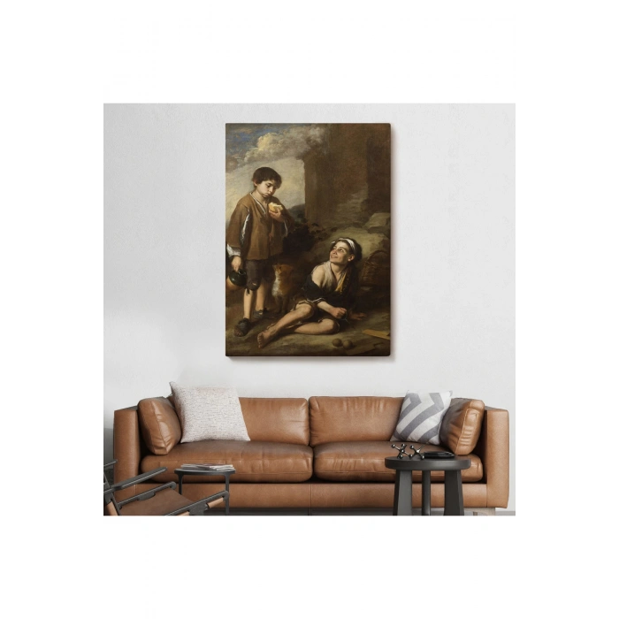 Bartolomé Esteban Murillonun Argolla Oyununa Davet Tablosu-6290