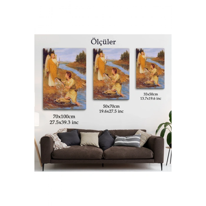 Başmelek Aziz Raphael Duvar Tablosu-6360