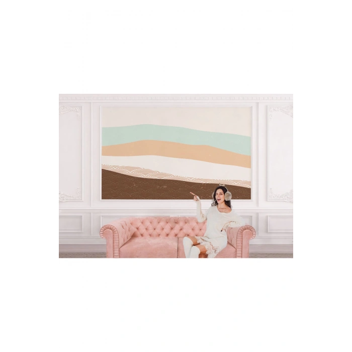 Boho Stili Modern Duvar Kağıdı-5539